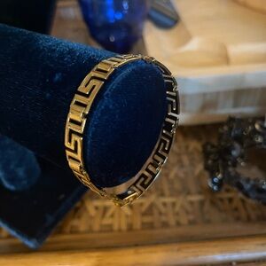 Avon Gold-Tone Greek Key Bracelet